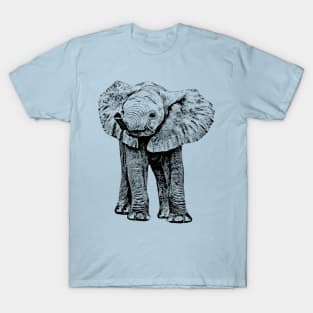 Cute Baby Elephant | African Wildlife T-Shirt